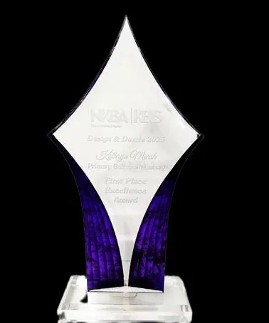 NKBA | KBIS First Place Excellence Award 2025, Primary Bathroom, awarded to Kathryn Marsh