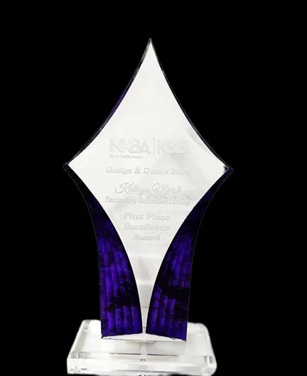 NKBA | KBIS First Place Excellence Award 2025, Secondary Bathroom, awarded to Kathryn Marsh