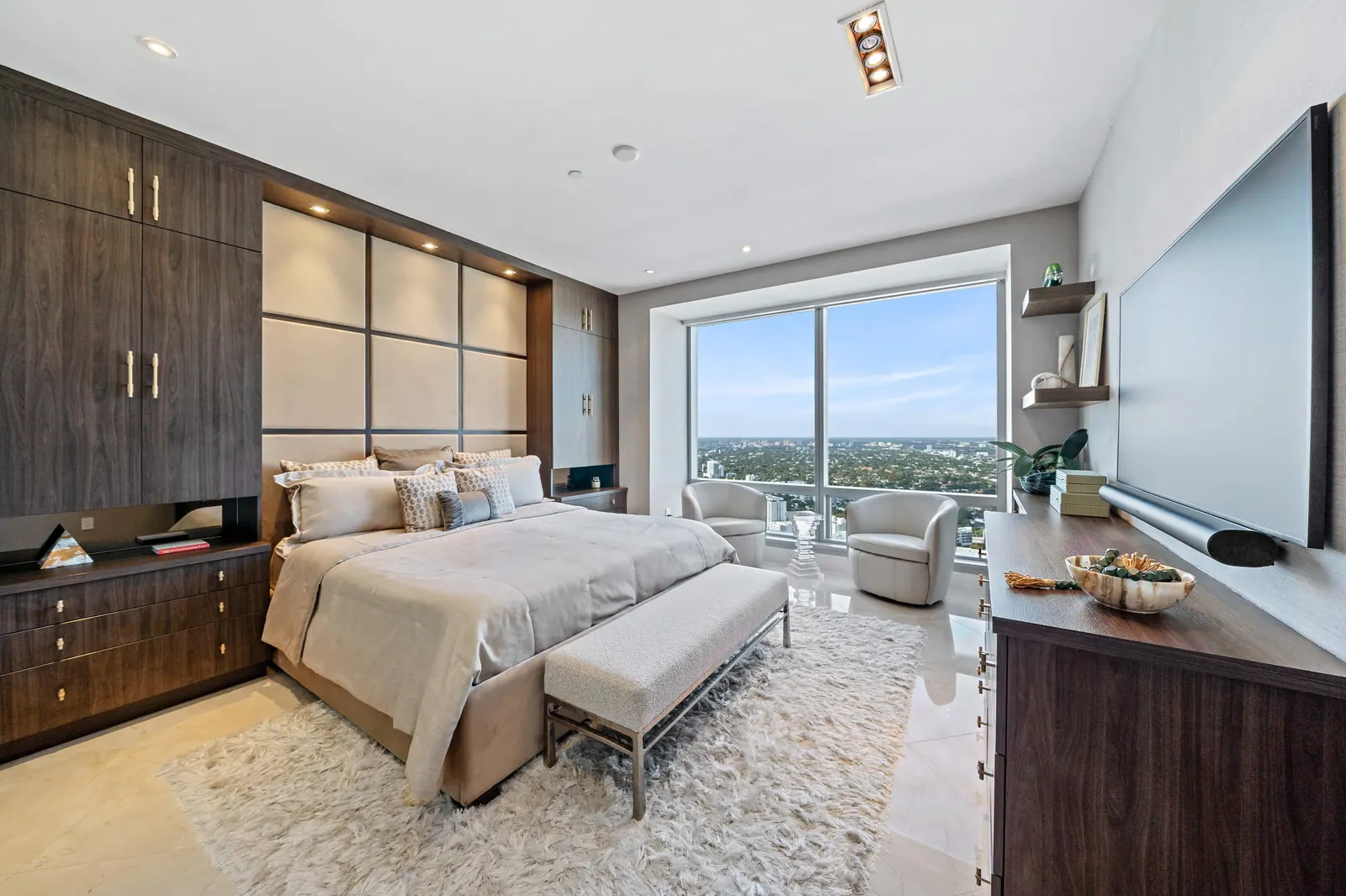 Sky-High Brickell Condo by Kathryn Interiors